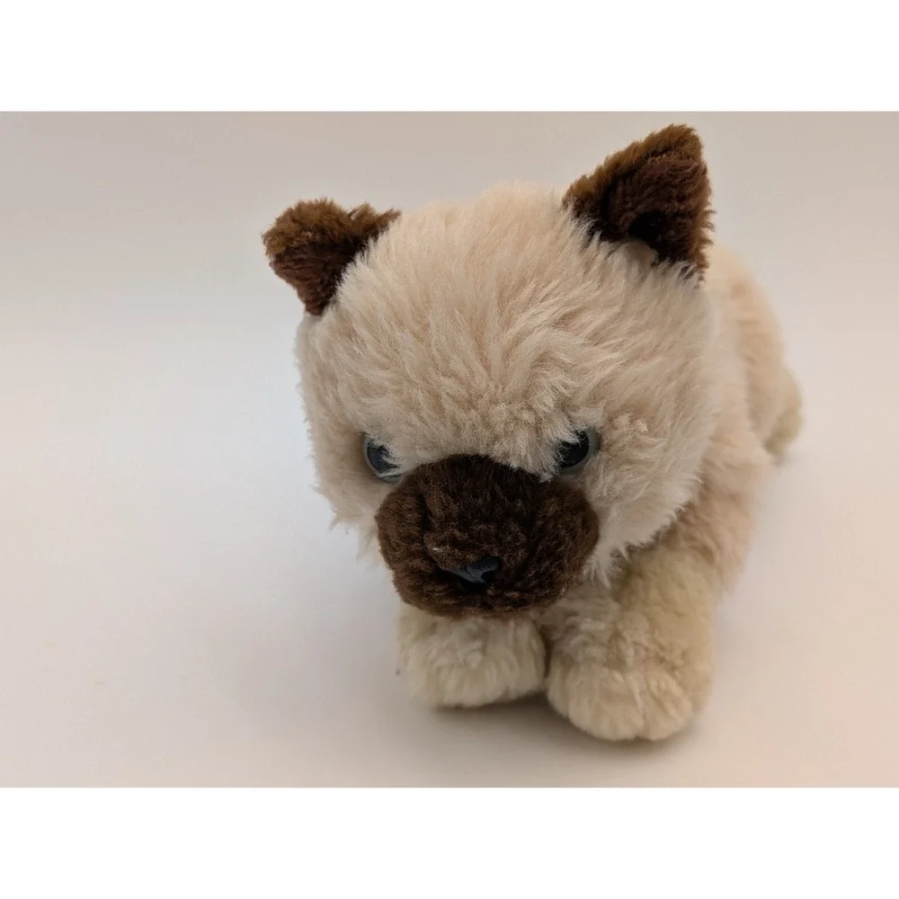 Animal‎ Alley Siamese Cat Kitten Plush 7 Inch 2008 Stuffed Animal Toy